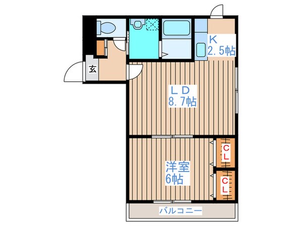 ホーリーハウスの物件間取画像